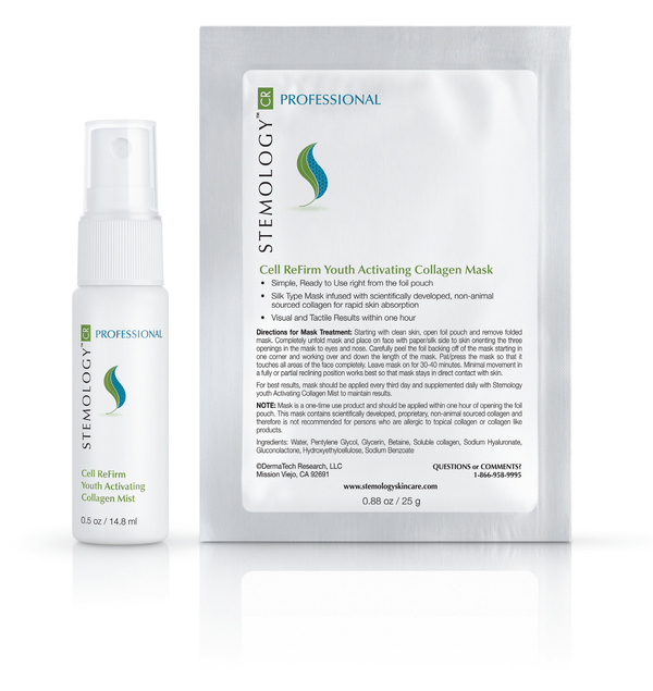 Stemology Professional - Cell ReFirm Youth Activating Collage Mask & Mist Duo (5 Pack)